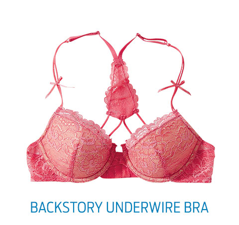 Shop Backstory Underwire Bra >